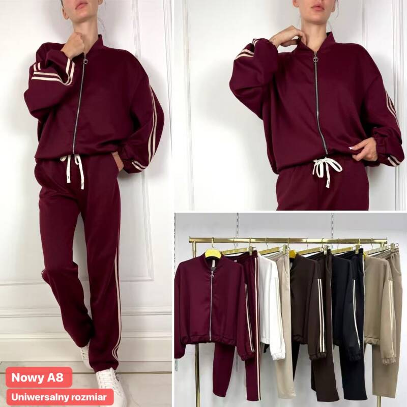 Komplet damskie Roz Standard, Mix Kolor .Paczka 10 szt